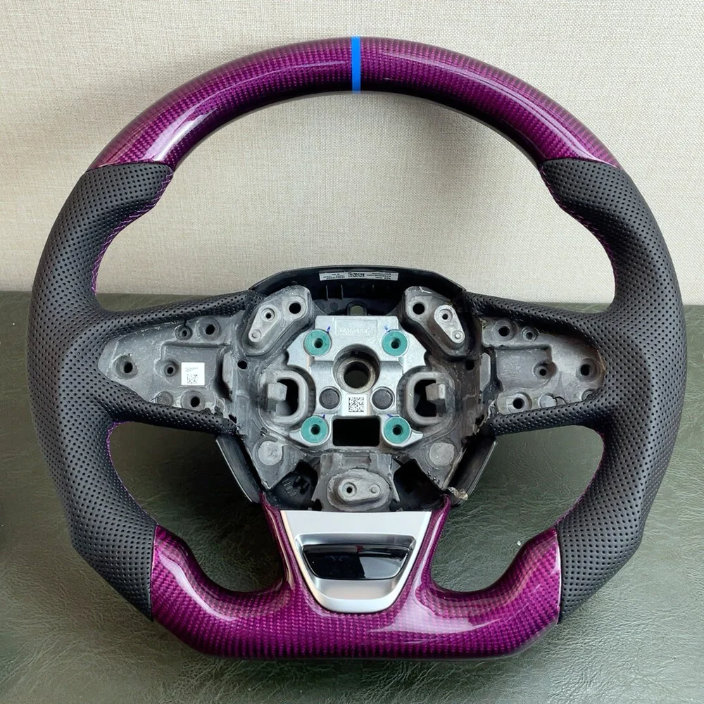 Carbon Fiber Steering Wheel for Renault Koleos / Kadjar (Old Model) detail 2