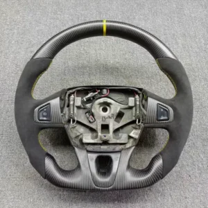 Matte Carbon Fiber Steering Wheel for Renault