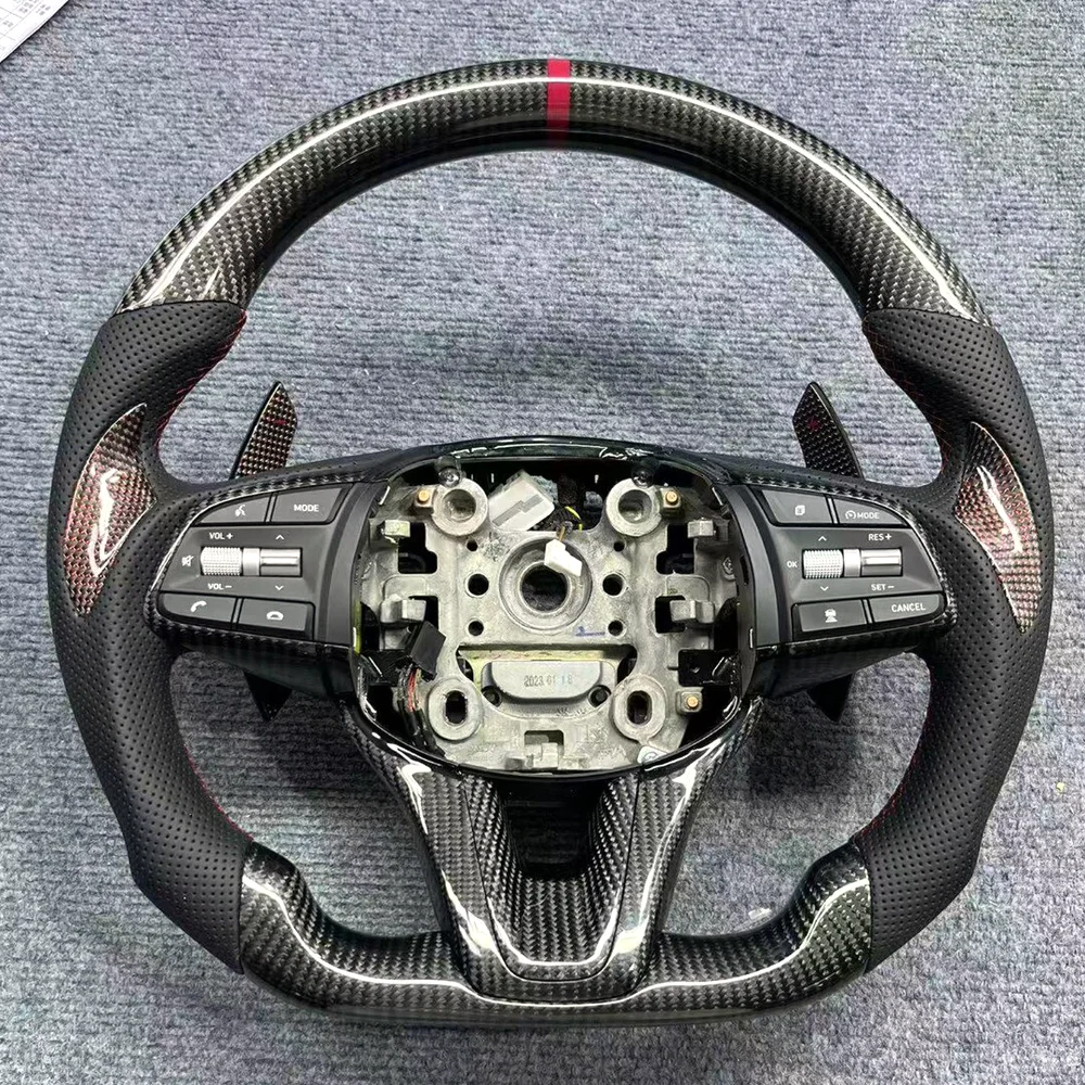 Carbon Fiber Steering Wheel for Genesis G70