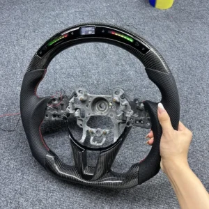 LED Carbon Fiber Steering Wheel for Mazda 3 / Mazda 6