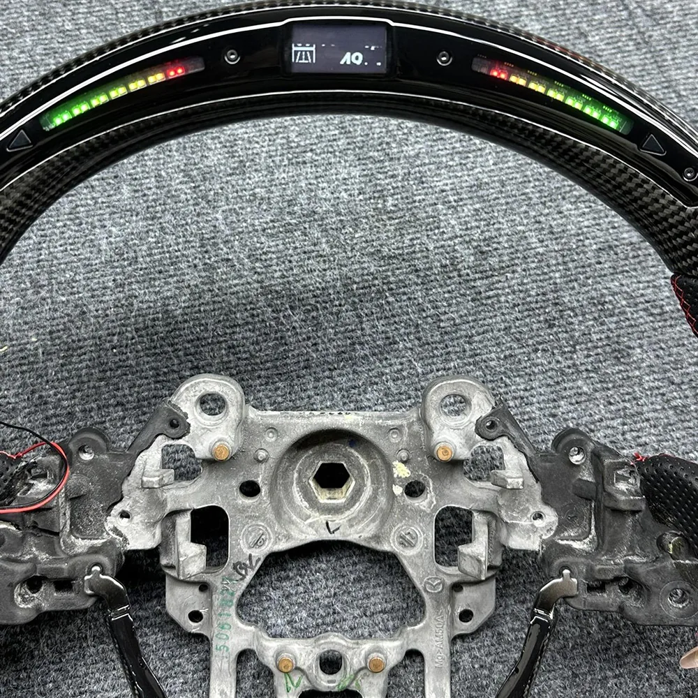 LED Carbon Fiber Steering Wheel for Mazda 3 / Mazda 6 detail 3