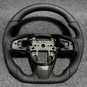 Full Leather Sport Steering Wheel for Honda Civic (10th Gen) detail 2