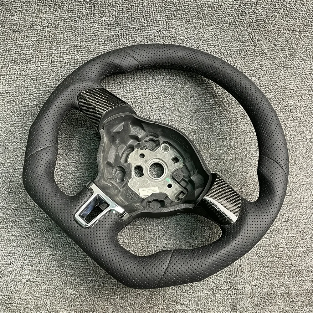 Full Leather Steering Wheel for Volkswagen Golf 6 detail 1