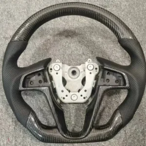 Performance High-Gloss Carbon Fiber Steering Wheel | Precision Fit for Hyundai Verna