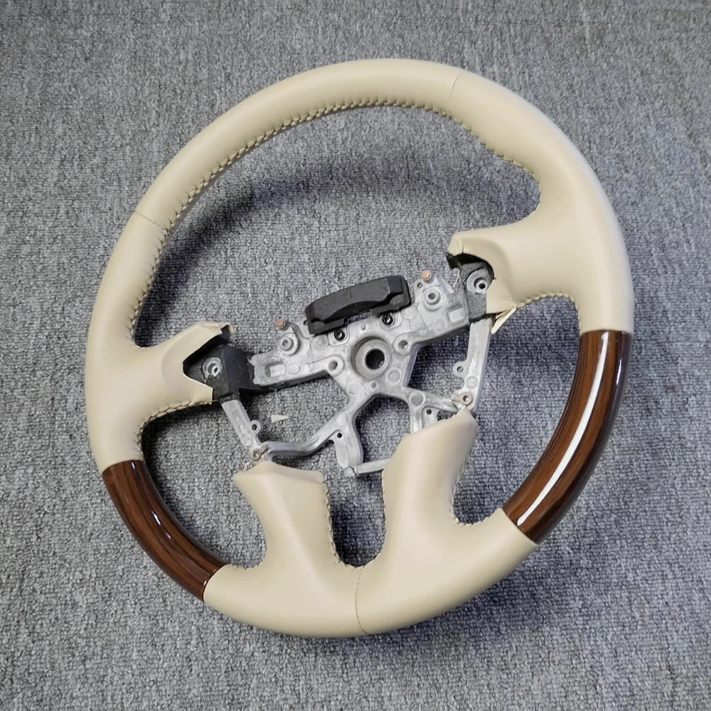 Wooden & Leather Steering Wheel for Nissan Teana