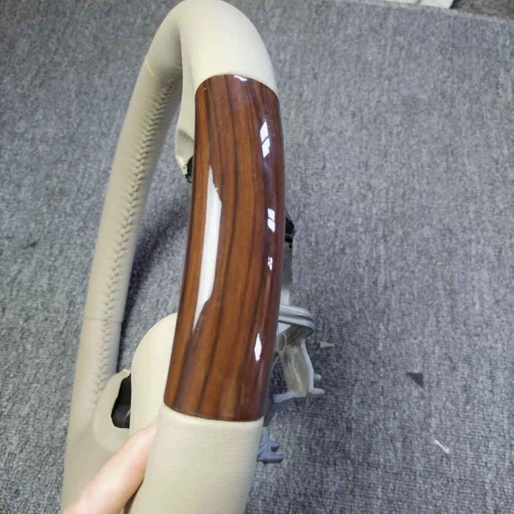 Wooden & Leather Steering Wheel for Nissan Teana detail 2