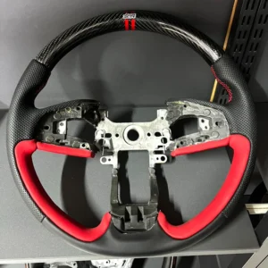 Custom Carbon Fiber Steering Wheel for Honda Civic Type R