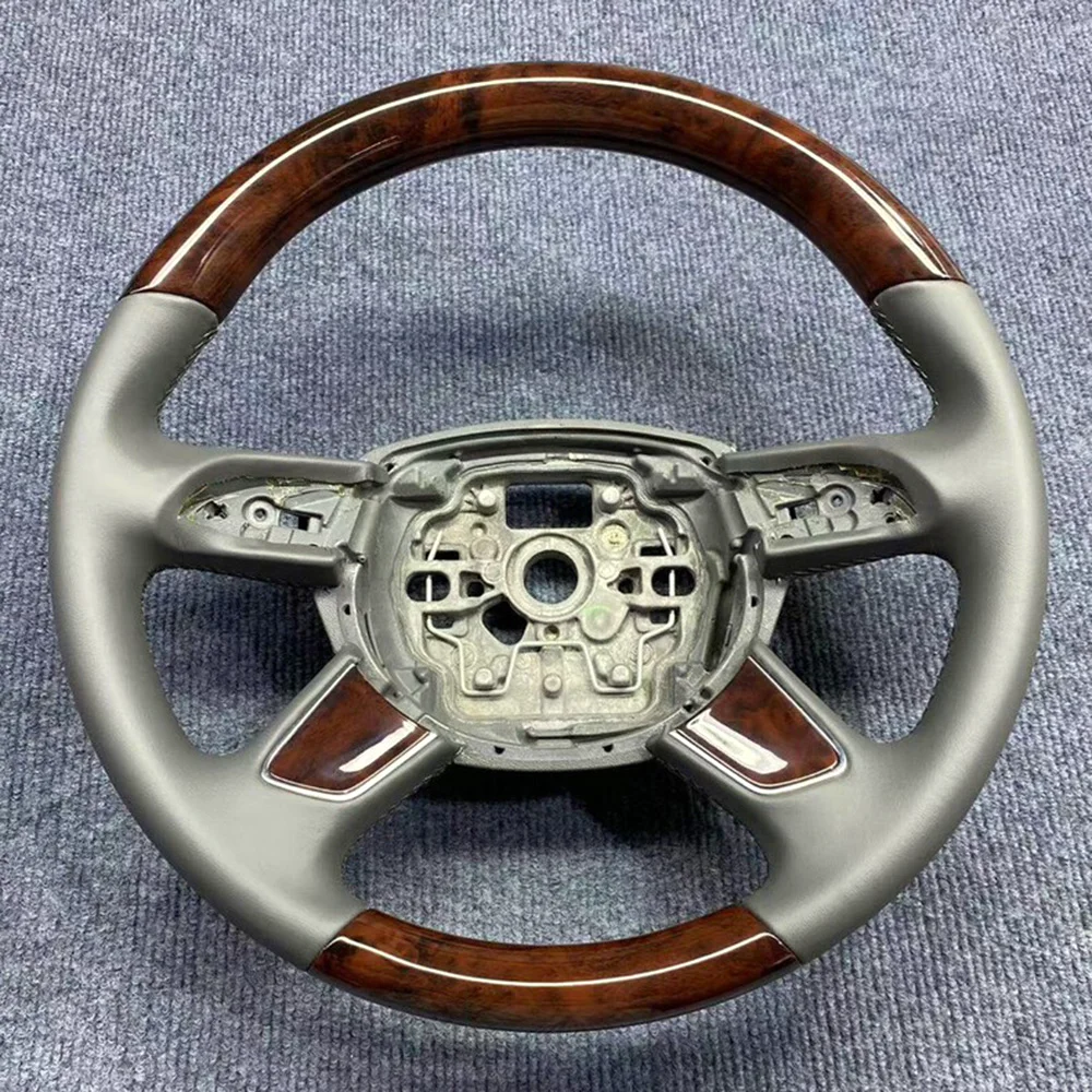 Wooden Steering Wheel for Audi C7 (A6 / A7) detail 2