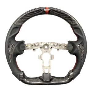 Upgrade Matte Carbon Fiber Steering Wheel for Nissan 370Z 2008-2020 | Plug & Play Install