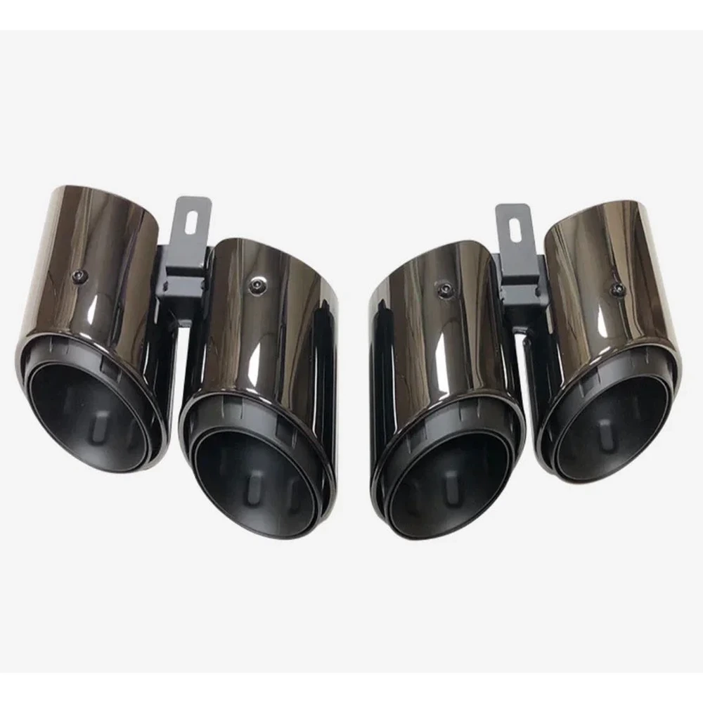 304 Stainless Steel Quad Exhaust Tips for Porsche Panamera