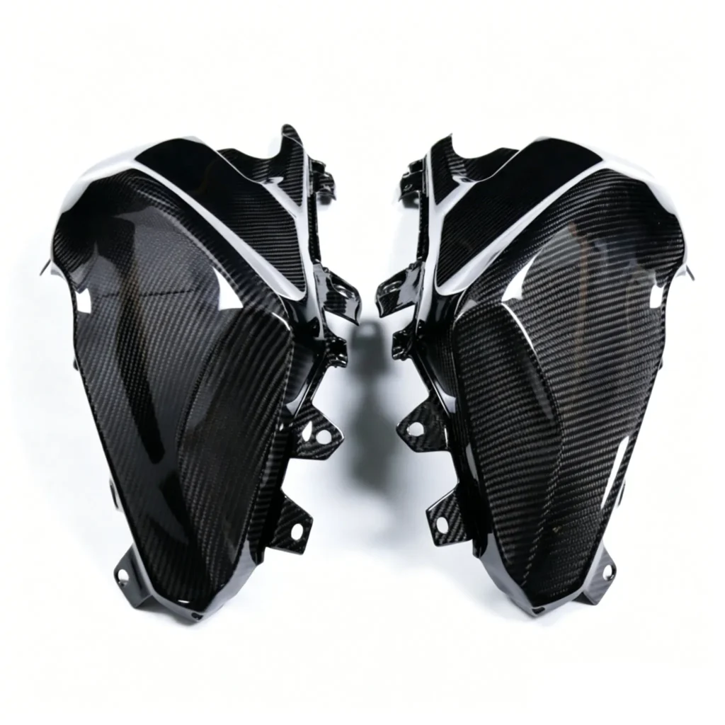 Motorcycle 2024+ Triumph Daytona 660 Carbon Fiber Tank Cover Protection Panels
