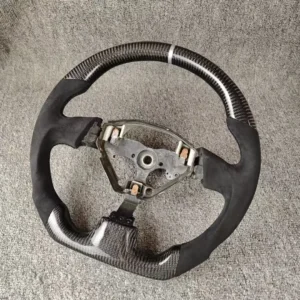 Yeedercar Custom Carbon fiber steering wheel Leather for Lexus IS200