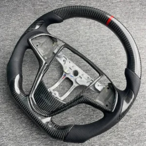 Yeedercar Custom Gloss Carbon fiber steering wheel for Cadillac CT5 XT5 CT4 ATS