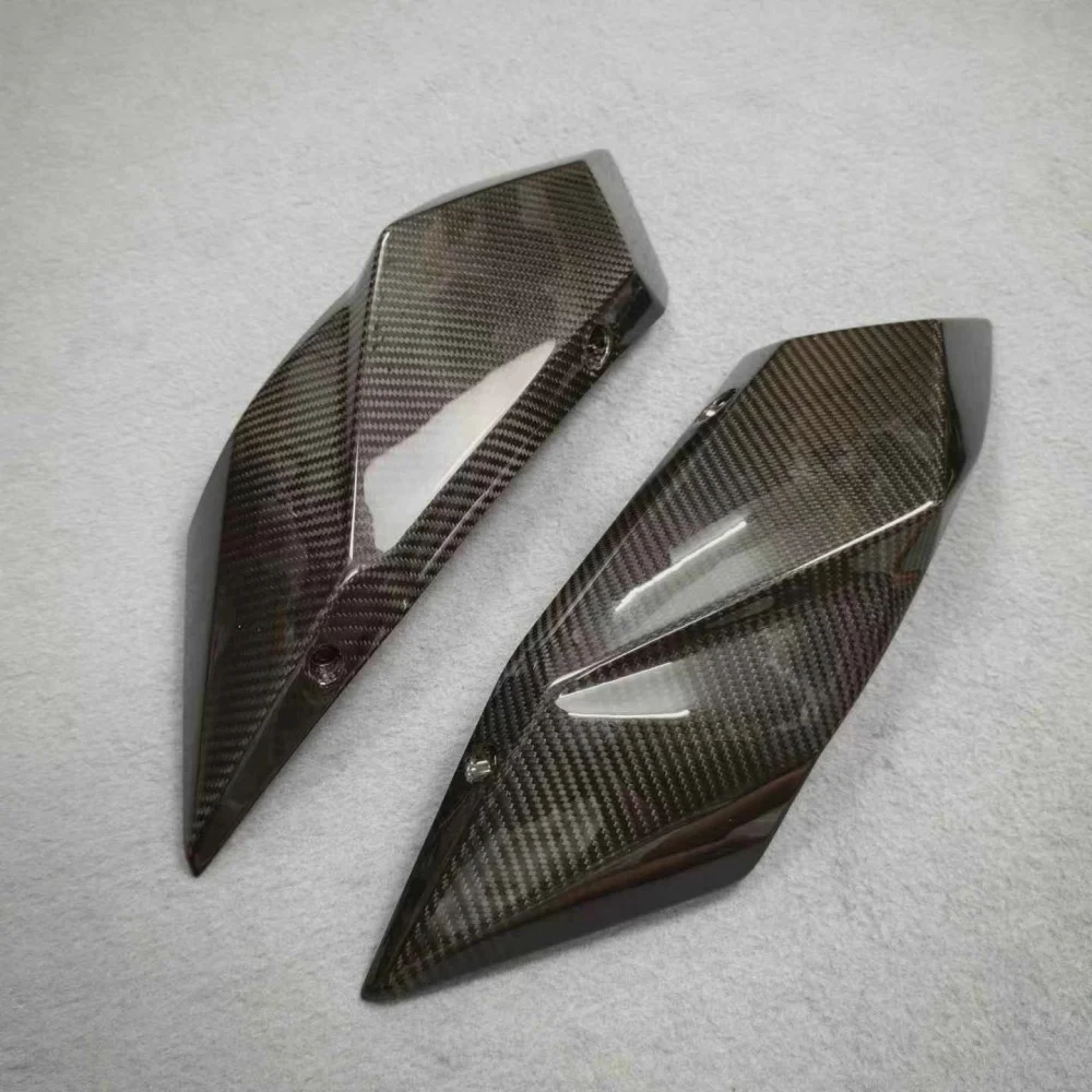 Premium Carbon Fiber Side Panel for Kawasaki Custom detail 2