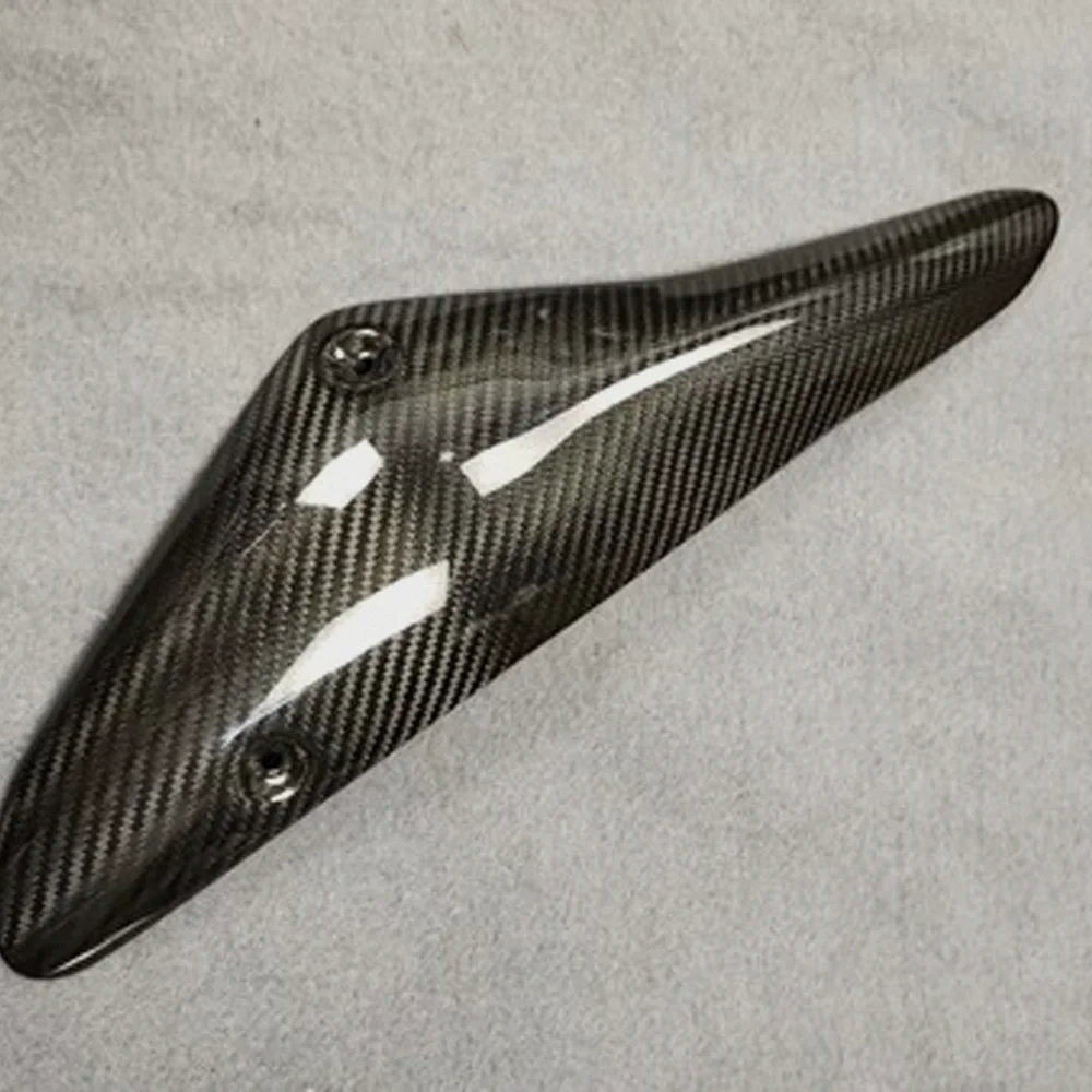 Custom Modified Carbon Fiber Exhaust for KTM 790 890 detail 1