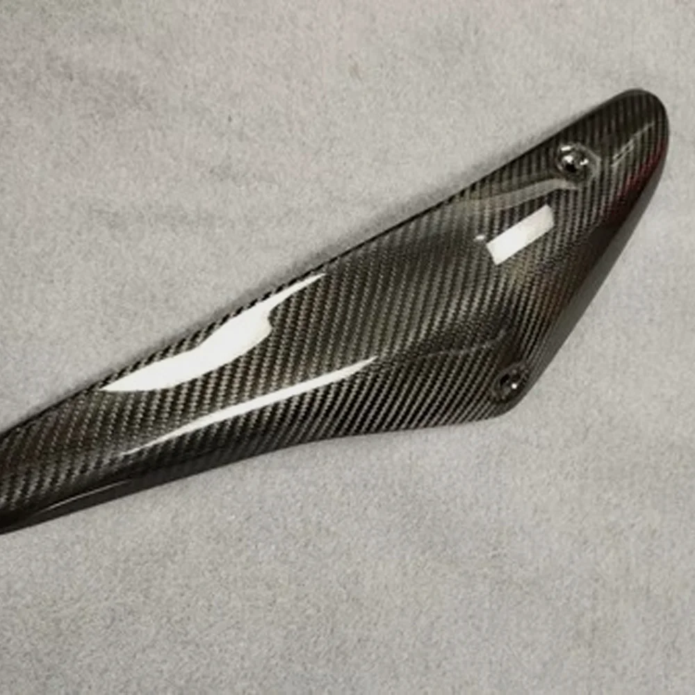 Custom Modified Carbon Fiber Exhaust for KTM 790 890 detail 2