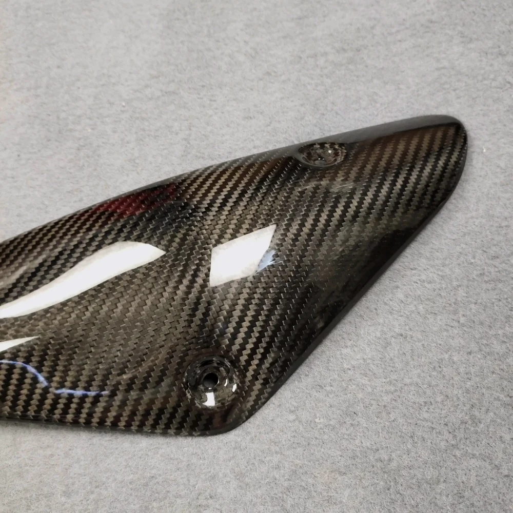 Custom Modified Carbon Fiber Exhaust for KTM 790 890 detail 3