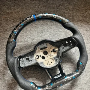 Yeedercar Custom Forged Carbon fiber steering wheel for Volkswagen Golf 7 GTI Rline