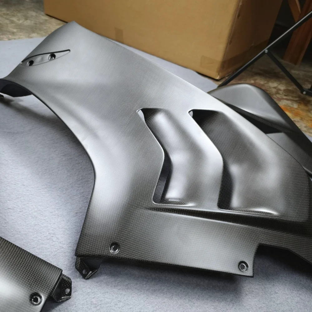 Custom Modified Carbon Fiber Component for Ducati Custom detail 2