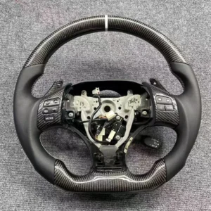 Yeedercar Custom Carbon fiber steering wheel Leather for Lexus IS350