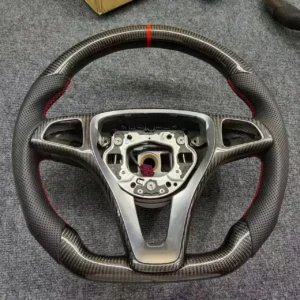 Yeedercar Custom Carbon fiber steering wheel for Mercedes-Benz C250