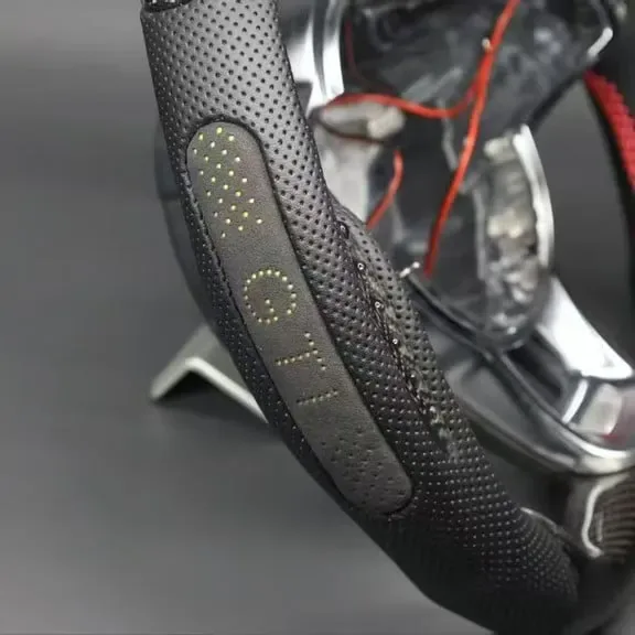 Yeedercar Custom Carbon fiber steering wheel with heating function for Volkswagen Golf 7 GTI Rline - Image 3