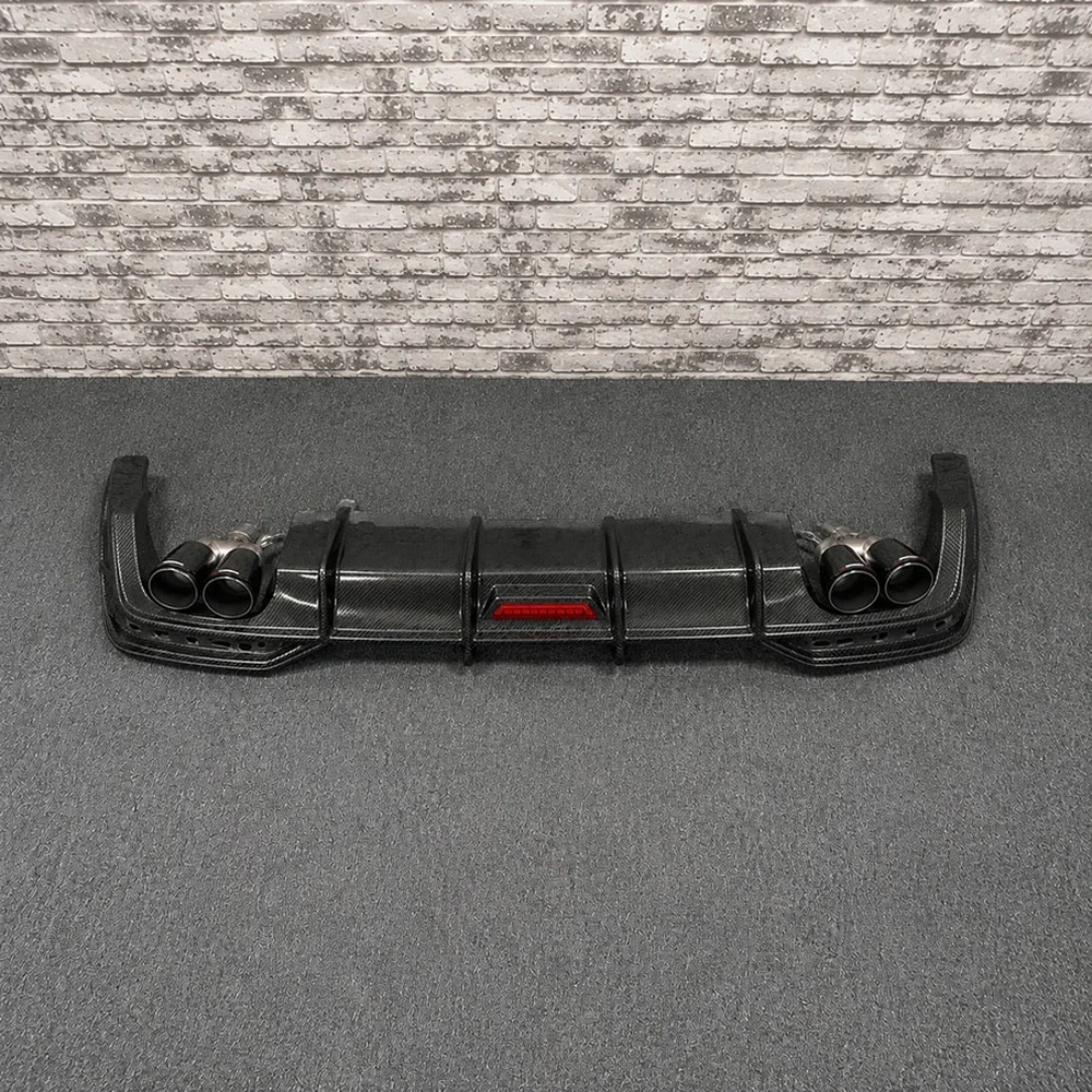 Carbon Fiber Rear Lip for Audi A5 - detail