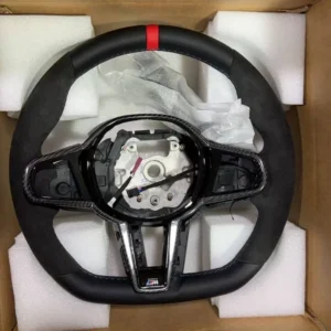 full leather steering wheel for BMW