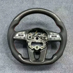 Handcrafted Forged Carbon Fiber Steering Wheel Replacement for Kia K3