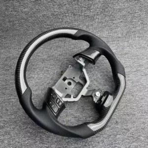 Yeedercar Custom Gloss Carbon fiber steering wheel for Mazda 3/6