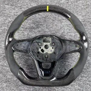 Yeedercar Custom Carbon fiber steering wheel for Volkswagen Golf 8 GTI Rline