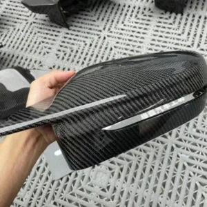 Custom carbon fiber rear view mirror cap for BMW G20 M3 M4