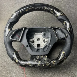 Custom LED Carbon fiber steering wheel for Chevrolet Camaro‌