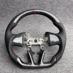 Refined Forged Carbon Fiber Steering Wheel for Honda Fit GK5 | Motorsport Profile