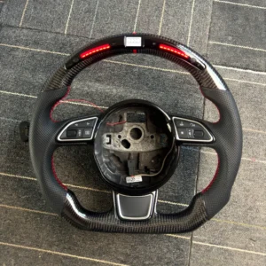 LED Carbon Fiber Steering Wheel for Audi A4 / A5 (B8.5)