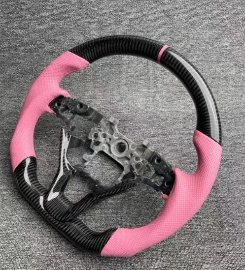 honda accord carbon fiber steering wheel - view 2