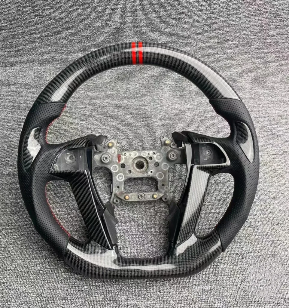 honda accord carbon fiber steering wheel