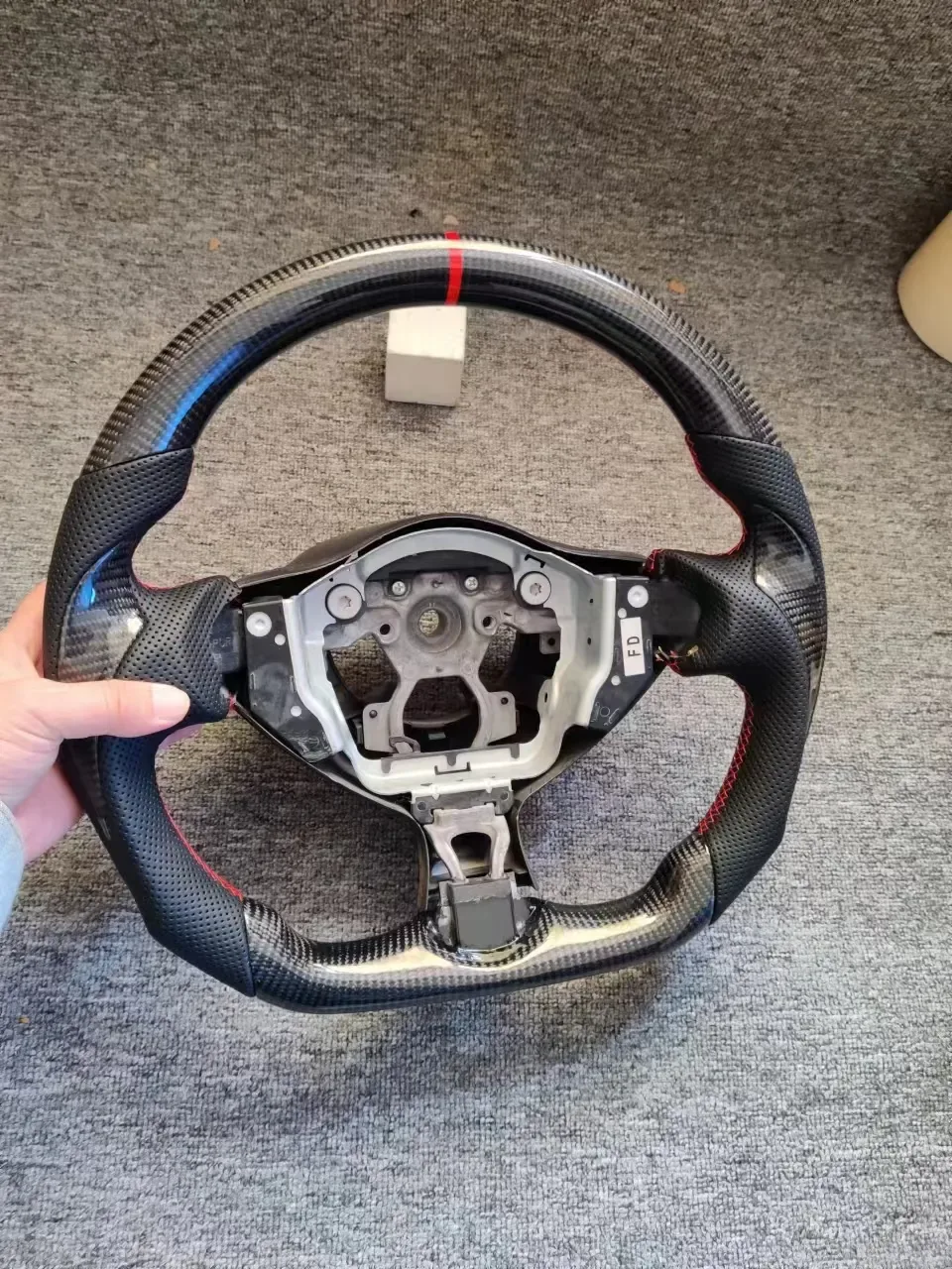 nissan 370z carbon fiber steering wheel