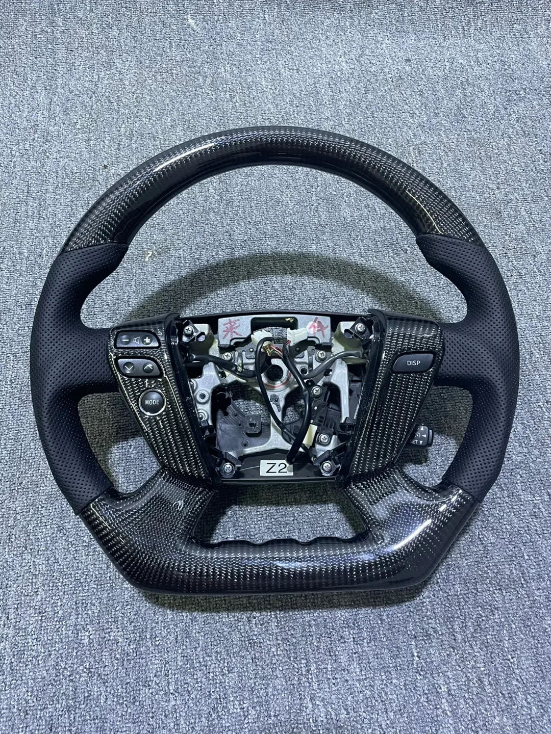 toyota carbon fiber steering wheel
