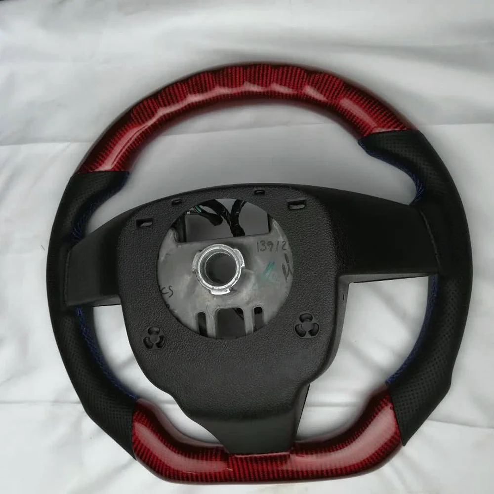 LED Carbon Fiber Steering Wheel for Cadillac CTS detail 1