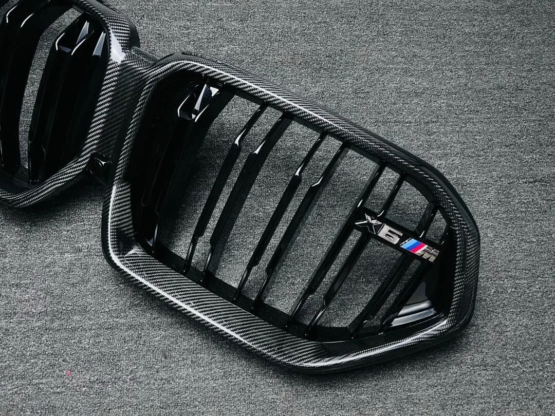 Carbon Fiber Front Grille for BMW X5 X6