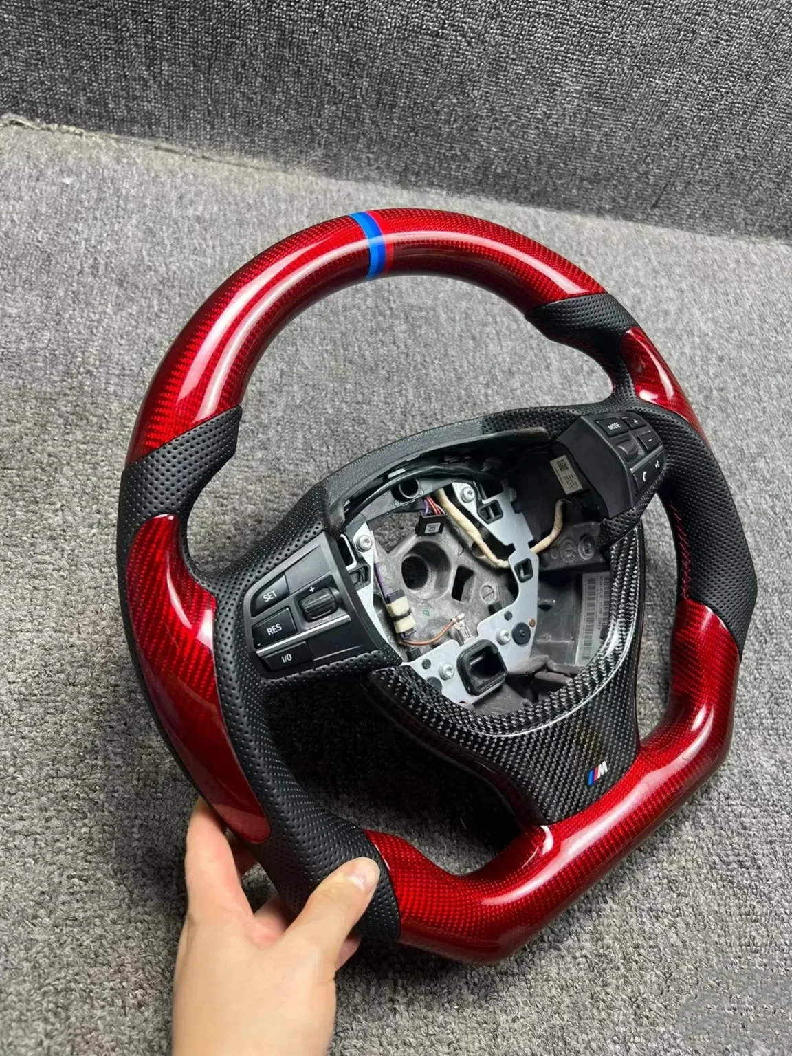 bmw 5 series carbon fiber steering wheel