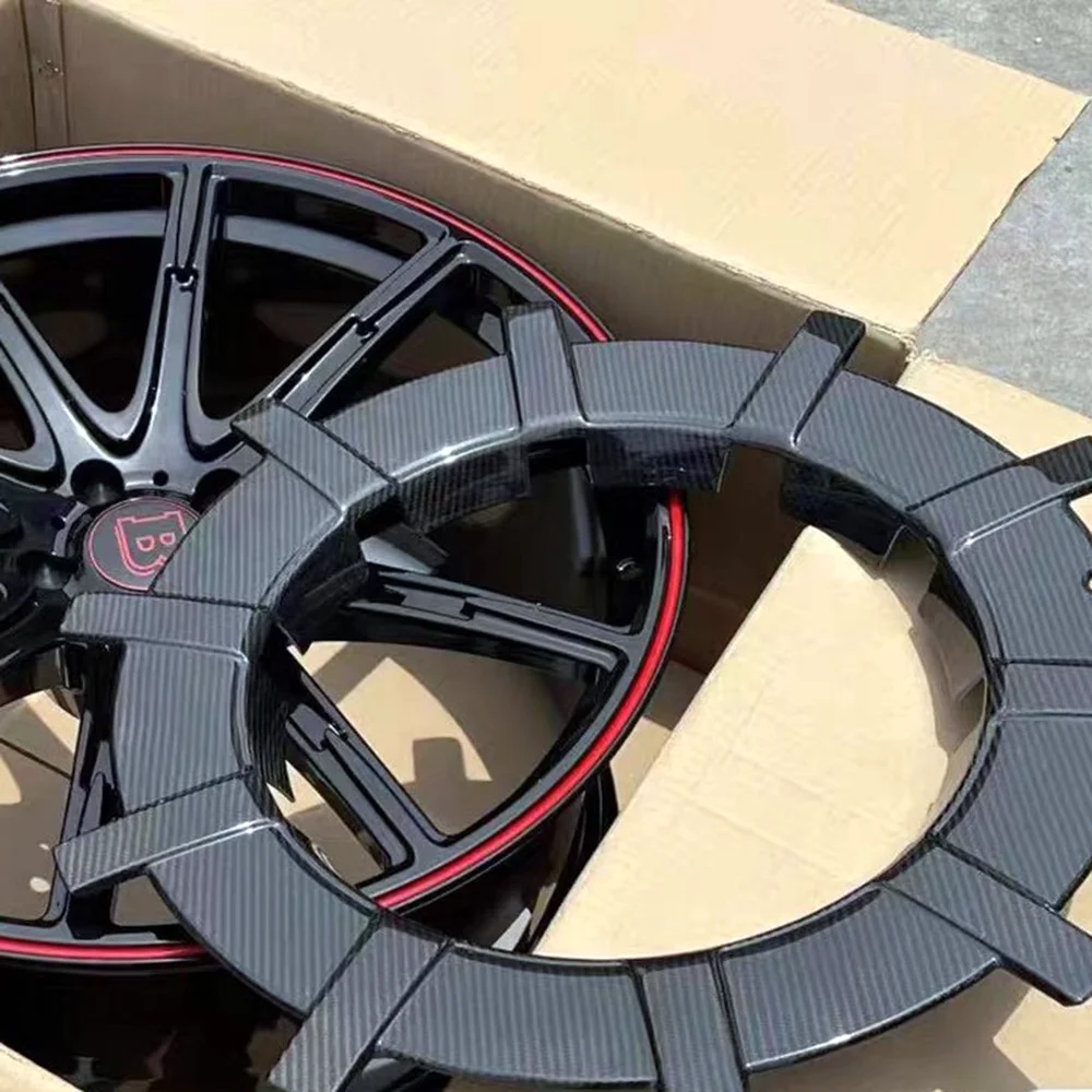 Carbon Fiber Wheel Hub Covers for Mercedes G-Class / AMG detail 1