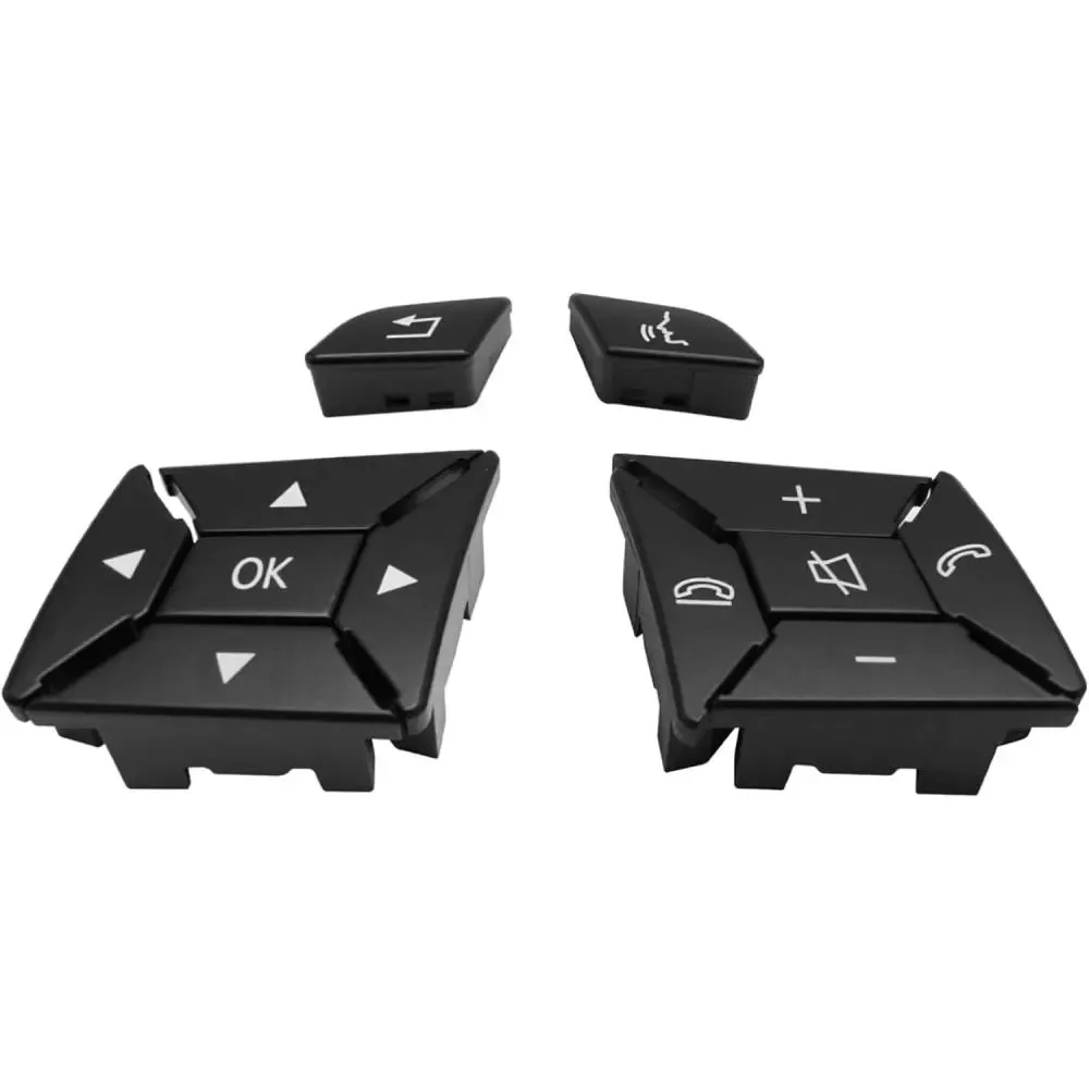 Mercedes Benz Steering Wheel Buttons Replacement ? W246 W204 W207 W212 GLK X204 CLA W117 CLS W218 SLK W172 (Black) - detail