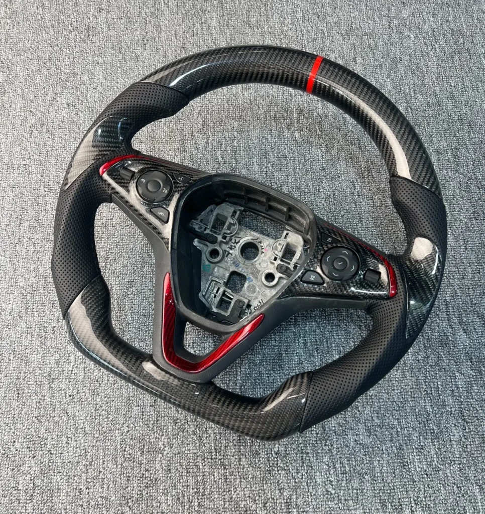 buick carbon fiber steering wheel