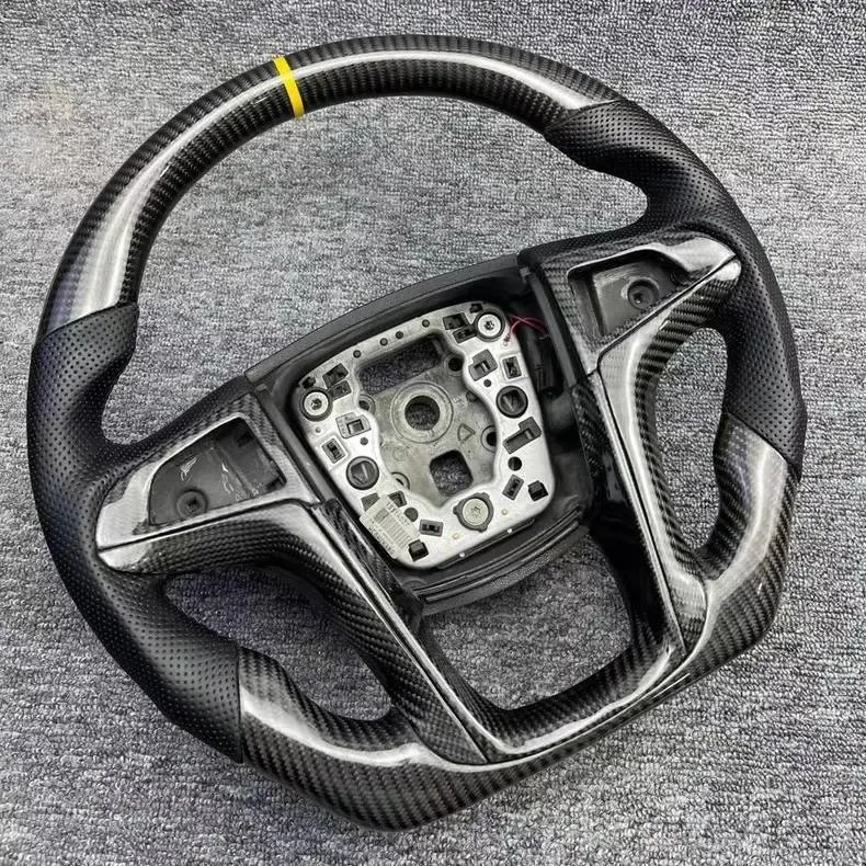 buick carbon fiber steering wheel - view 2