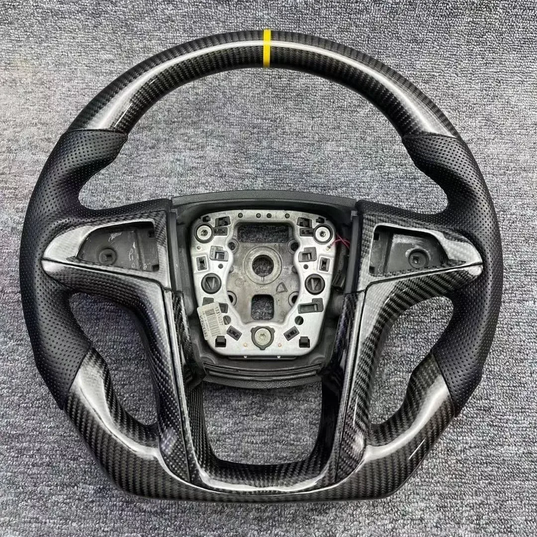 buick carbon fiber steering wheel - view 3