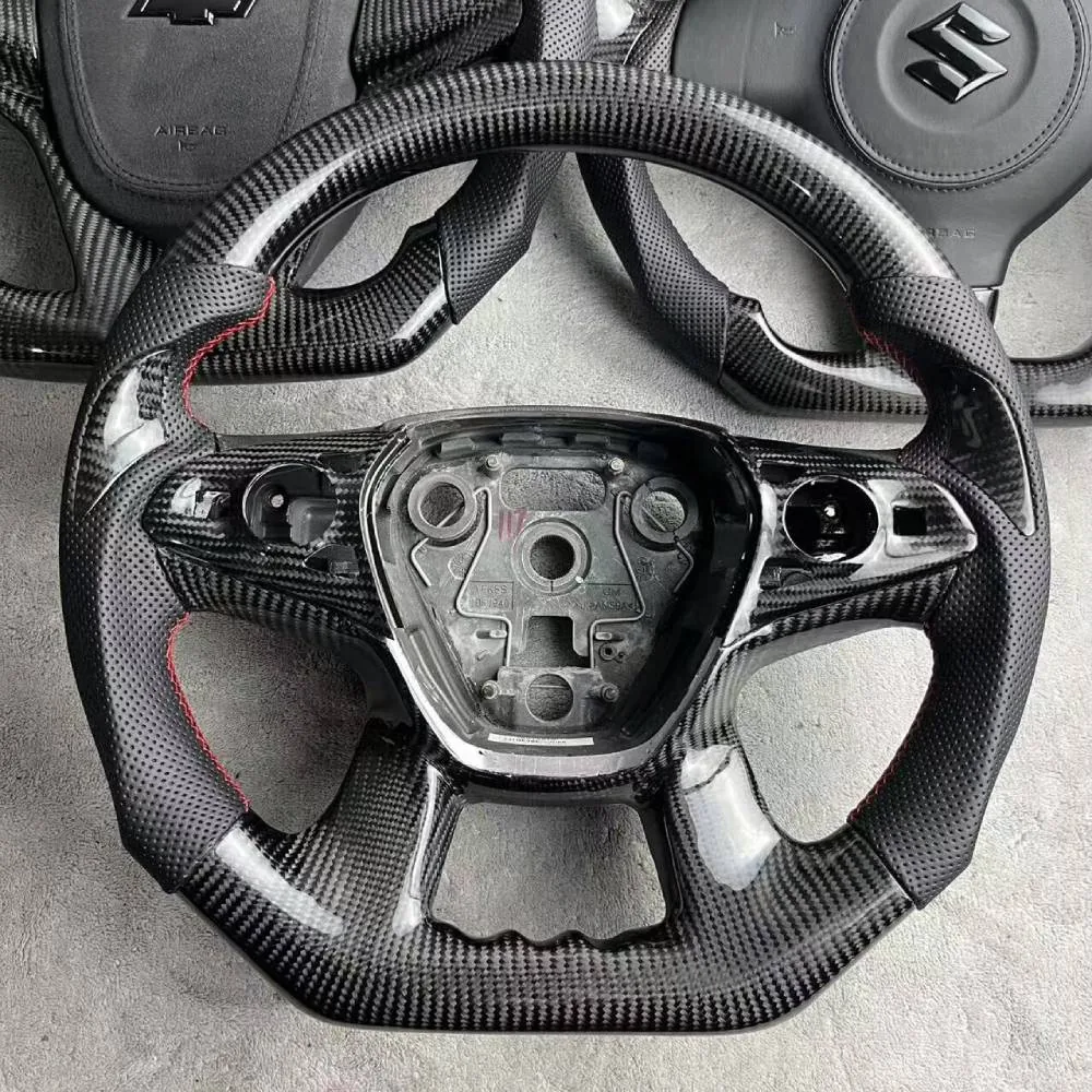 buick carbon fiber steering wheel - view 3