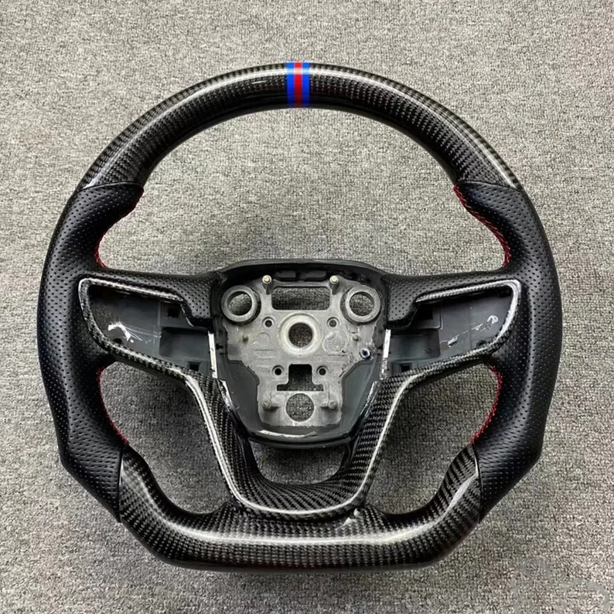 buick carbon fiber steering wheel - view 5