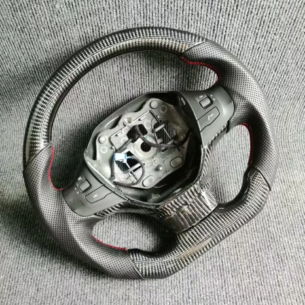 peugeot carbon fiber steering wheel